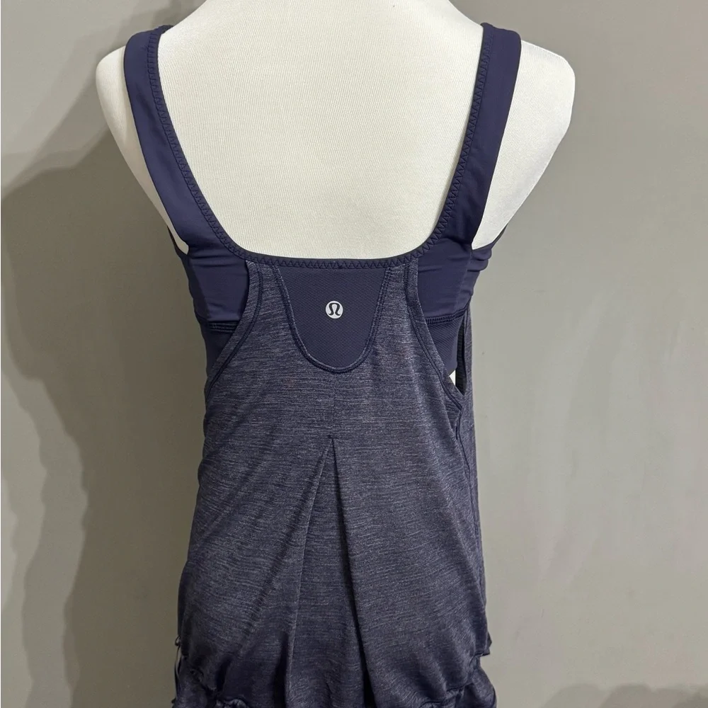 lululemon athletica Deep Blue Tank Top Size: 6
